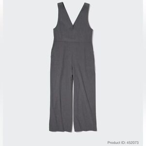 UNIQLO Grey V-Neck Jumpsuit 🩶